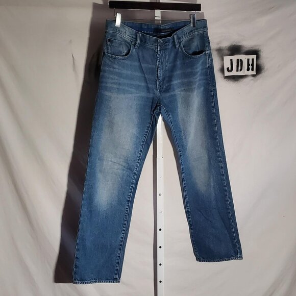 Calvin Klein 78/Blue label Straight Cut Jeans Sz 32w - Picture 1 of 16